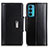 Leather Case Stands Flip Cover Holder M11L for Motorola Moto Edge 20 5G Black