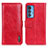 Leather Case Stands Flip Cover Holder M11L for Motorola Moto Edge 20 Pro 5G Red