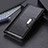 Leather Case Stands Flip Cover Holder M11L for Realme GT Neo 5G Black