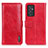 Leather Case Stands Flip Cover Holder M11L for Samsung Galaxy A82 5G Red
