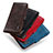 Leather Case Stands Flip Cover Holder M11L for Samsung Galaxy M32 4G