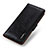 Leather Case Stands Flip Cover Holder M11L for Samsung Galaxy M32 5G Black