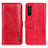 Leather Case Stands Flip Cover Holder M11L for Sony Xperia 10 III Lite Red