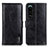 Leather Case Stands Flip Cover Holder M11L for Sony Xperia 5 III SO-53B Black