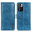 Leather Case Stands Flip Cover Holder M11L for Xiaomi Mi 11i 5G (2022) Blue