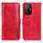 Leather Case Stands Flip Cover Holder M11L for Xiaomi Mi 11T Pro 5G Red