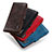 Leather Case Stands Flip Cover Holder M11L for Xiaomi Redmi 10 4G