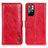 Leather Case Stands Flip Cover Holder M11L for Xiaomi Redmi Note 11 5G Red