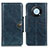 Leather Case Stands Flip Cover Holder M12L for Huawei Enjoy 50 Pro Blue