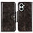 Leather Case Stands Flip Cover Holder M12L for Huawei Nova 10 SE Bronze