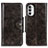 Leather Case Stands Flip Cover Holder M12L for Motorola Moto Edge (2022) 5G