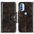 Leather Case Stands Flip Cover Holder M12L for Motorola Moto G31