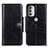 Leather Case Stands Flip Cover Holder M12L for Motorola Moto G51 5G