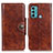 Leather Case Stands Flip Cover Holder M12L for Motorola Moto G60