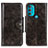 Leather Case Stands Flip Cover Holder M12L for Motorola Moto G71 5G