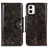 Leather Case Stands Flip Cover Holder M12L for Motorola Moto G73 5G