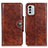 Leather Case Stands Flip Cover Holder M12L for Nokia G60 5G