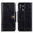 Leather Case Stands Flip Cover Holder M12L for Oppo A74 4G