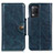 Leather Case Stands Flip Cover Holder M12L for Realme 8 5G Blue