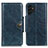 Leather Case Stands Flip Cover Holder M12L for Samsung Galaxy A04s Blue