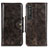 Leather Case Stands Flip Cover Holder M12L for Sony Xperia 1 III Bronze