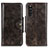 Leather Case Stands Flip Cover Holder M12L for Sony Xperia 10 III Lite Bronze