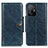 Leather Case Stands Flip Cover Holder M12L for Xiaomi Mi 11T 5G Blue