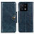 Leather Case Stands Flip Cover Holder M12L for Xiaomi Mi 13 5G Blue