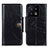 Leather Case Stands Flip Cover Holder M12L for Xiaomi Mi 13 Pro 5G Black