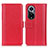 Leather Case Stands Flip Cover Holder M13L for Huawei Honor 50 5G Red