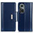 Leather Case Stands Flip Cover Holder M13L for Huawei Nova 9 Pro Blue