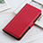 Leather Case Stands Flip Cover Holder M13L for Motorola Moto G Play (2023) Red