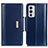 Leather Case Stands Flip Cover Holder M13L for OnePlus 9RT 5G Blue