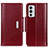 Leather Case Stands Flip Cover Holder M13L for OnePlus 9RT 5G Red