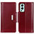 Leather Case Stands Flip Cover Holder M13L for OnePlus Nord 2 5G Red