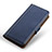 Leather Case Stands Flip Cover Holder M13L for Realme GT 5G Blue