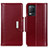 Leather Case Stands Flip Cover Holder M13L for Realme Narzo 30 5G Red