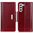 Leather Case Stands Flip Cover Holder M13L for Samsung Galaxy S21 FE 5G