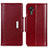 Leather Case Stands Flip Cover Holder M13L for Samsung Galaxy XCover 5 SM-G525F Red