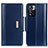 Leather Case Stands Flip Cover Holder M13L for Xiaomi Mi 11i 5G (2022) Blue