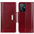 Leather Case Stands Flip Cover Holder M13L for Xiaomi Mi 11T 5G Red