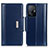 Leather Case Stands Flip Cover Holder M13L for Xiaomi Mi 11T Pro 5G Blue