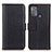 Leather Case Stands Flip Cover Holder M14L for Motorola Moto G50