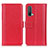 Leather Case Stands Flip Cover Holder M14L for OnePlus Nord CE 5G Red