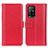 Leather Case Stands Flip Cover Holder M14L for Oppo F19 Pro+ Plus 5G Red