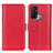 Leather Case Stands Flip Cover Holder M14L for Oppo Reno5 A Red