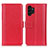 Leather Case Stands Flip Cover Holder M14L for Samsung Galaxy A13 4G Red