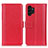 Leather Case Stands Flip Cover Holder M14L for Samsung Galaxy A13 5G Red