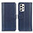 Leather Case Stands Flip Cover Holder M14L for Samsung Galaxy A53 5G Blue