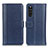 Leather Case Stands Flip Cover Holder M14L for Sony Xperia 10 III Blue